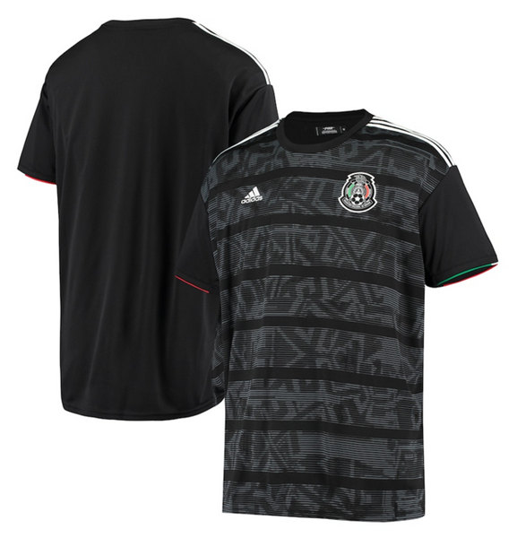 Men's Mexico Hirving Lozano Black Soccer Jersey Men's Mexico Hirving Lozano Black Soccer Jersey
